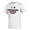 Adidas Bear Head Missouri State Bears White Short Sleeve
