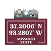 SDS Design Missouri State Coordinates Sticker