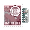 SDS Design 1905 Missouri State Seal Stamp Sticker