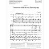TOMORROW SHALL BE MY DANCING DAY *SATB