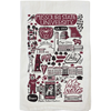 Missouri State Univeristy Collage Kitchen Towel by Julia Gash
