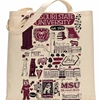 Missouri State University Collage Tote Bag by Julia Gash