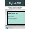 EXPERIENCING MIS MYLAB ETEXT ACCESS