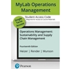 OPERATIONS MGT MYLAB ETEXT ACCESS CODE