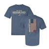 Comfort Colors Bears Missouri State Missouri State University Est 1905 American Flag Denim Short Sleeve