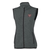 Charles River Bear Head Charcoal Ladies' Sweater Vest