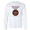 Comfort Colors MO State Basketball is Life White Long Sleeve