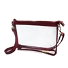 Capri Design Maroon Crossbody Bag