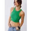 Signature 8 Ribbed Cropped Tank Top