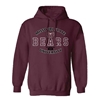 Gildan Missouri State University Bear Head Bears Established 1905 Maroon Hoodie
