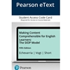 MAKE CONTENT COMP-ENG LEARNERS: SIOP ETEXT ACCESS