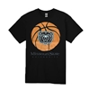 Gildan Bear Head Basketball Missouri State University Black Short Sleeve