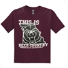 Gildan Missouri State University This Is Bear Country Youth Maroon Short Sleeve