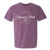 Comfort Colors Missouri State University Est. 1905 Missouri State Bear Head Berry Short Sleeve