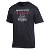 Champion Missouri State Bears Basketball Hoop Bear Head Black Short Sleeve
