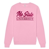 Bella Canvas MO State University Pink Comfort Crewneck