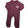 Little King Bear Head Infant Maroon Onesie