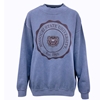 Chicka-D Missouri State University Est. 1905 Bear Head Ladies Blue Crewneck