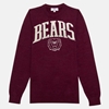 Pressbox Bears Crewneck Maroon