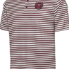 Antigua Bear Head Striped Men's Striped Polo