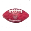Logo Brands Bear Head Missouri State University Maroon Mini Football
