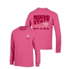 Champion Bear Head Missouri State Bears Ladies Hot Pink Long Sleeve