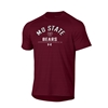 Under Armour MO State Bear Head Bears Springfield, MO Maroon Short Sleeve