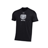 Under Armour Bear Head MSU Black Short Sleeve