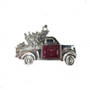 From The Heart Christmas Tree Truck Silver Ornament