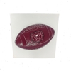 SDS Design Bear Head Football 3" Maroon Sticker