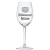 TMC Bear Head Missouri State Stemmed Wine Glass