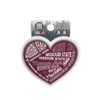 SDS Design Missouri State Bear Head Rugged Heart 3.5" Sticker