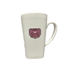 Fanatic Bear Head White 16 oz Mug