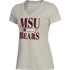 Gear MSU Est 1905 Bears Ladies Tan V-Neck