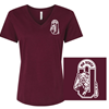 Original BearWear Mo State U Ladies Maroon V-Neck