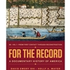 STREAMLINED HST 121 FOR THE RECORD: A DOCUMENTARY HISTORY OF AMERICA VOL 1 EBOOK