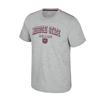 Colosseum Missouri State Bears Bear Head Gray Tee