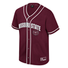 Colosseum Missouri State Bear Head Maroon Baseball Jersey