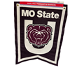 Collegiate Pacific Mo State U Bear Head Felt Pennant