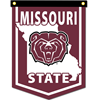 Collegiate Pacific Missouri Bear Head State  Dovetail Pennant