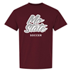 Original BearWear Mo State Soccer  Maroon Short Sleeve Tee