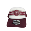 Colosseum Bears Bear Head Maroon and White Hat