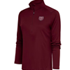 Antigua Bear Head  Women's Maroon  Quarter Zip