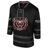 Colosseum Bear Head Missouri State Black Hockey Jersey