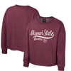 Colosseum Missouri State Ladies Maroon Crewneck