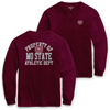 League Property Of Bear Head Mo State Athletic Dept Maroon Long Sleeve Tee