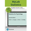 STATISTICS FOR PSYCHOLOGY MYLAB ACCESS