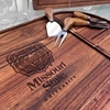 Bear Head Missouri State University Wooden Charcuterie Set