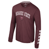 Colosseum Missouri State Bear Head Maroon Long Sleeve