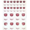 Fanatic Group Missouri State Bear Head Sticker Sheet